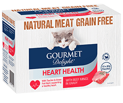 Gourmet Delight Heart Health Multipack 10 x 80g