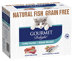 Ocean Delight 12 x 80g Pouch Multipack